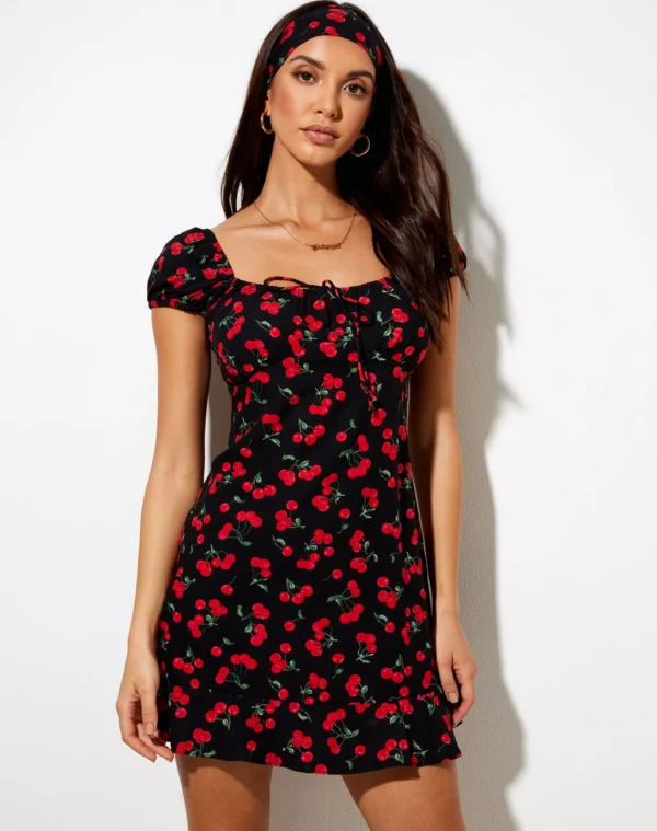 Togs Smoked Cherry Mini Dress