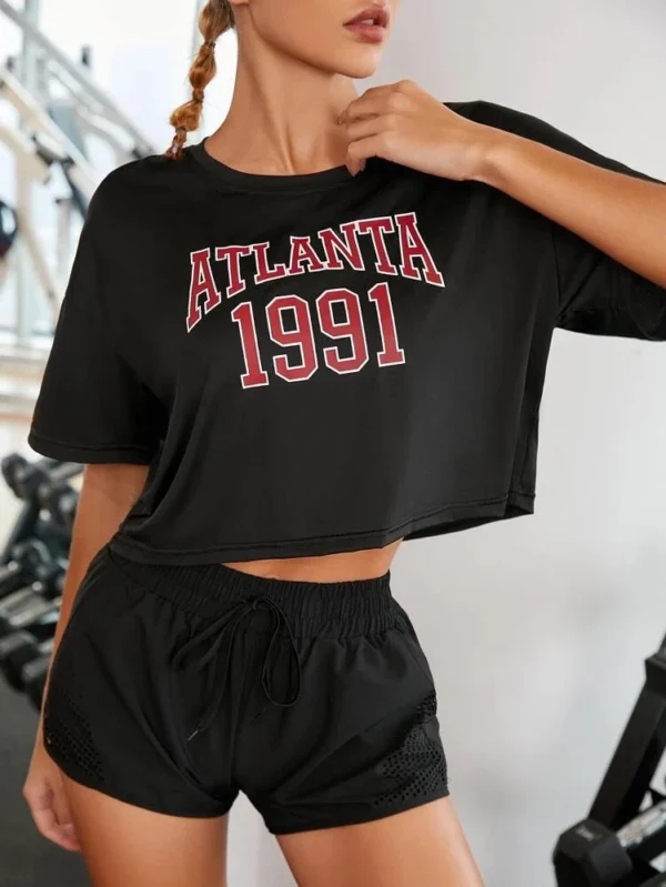 Togs Oversized A5 Crop Tee - Image 3