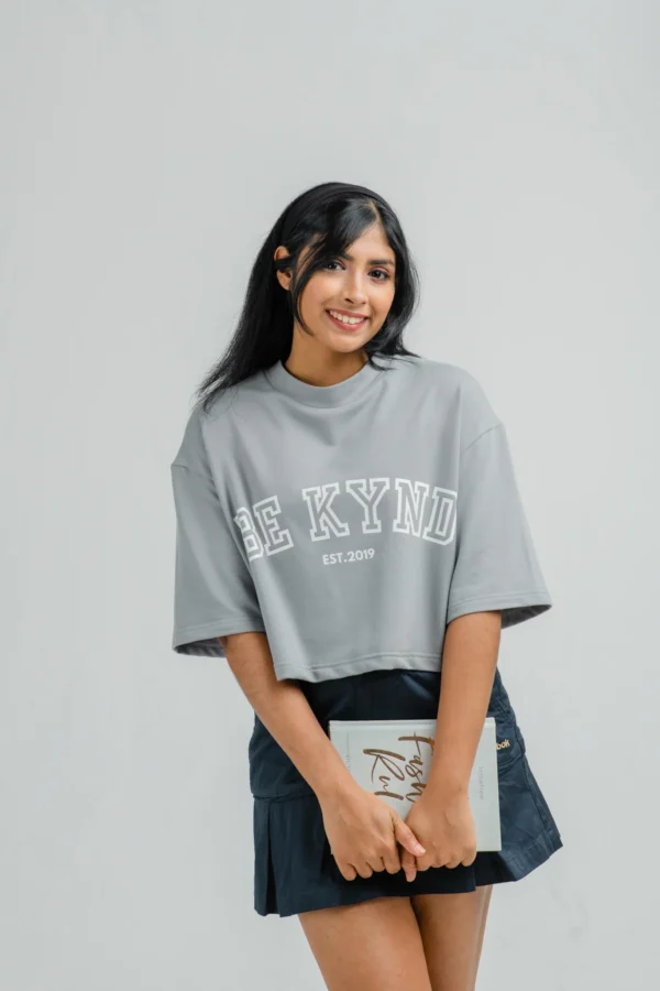 Togs Prem Oversized Crop Tee